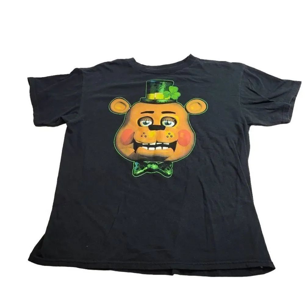 5 Nights of Freddy St Patrick's day shirt YXL